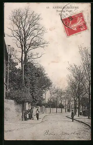 AK Kremlin-Bicetre, Rue du Fort