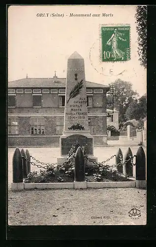 AK Orly, Monument aux Morts