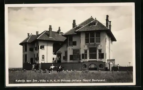 AK Katwijk aan Zee, Villa v. H. K. H. Prinses Juliana Noord Boulevard