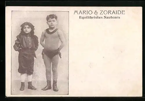 AK Mario & Zoraide, Equilibristes Sauteurs