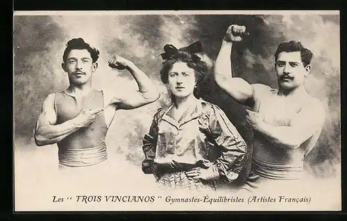 AK Les Trois Vincianos, Gymnastes-Équilibristes