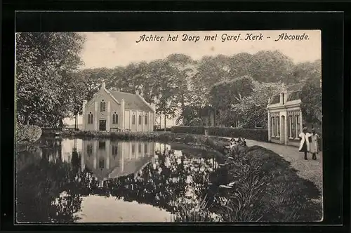 AK Abcoude, Achter het dorp met Geref. Kerk