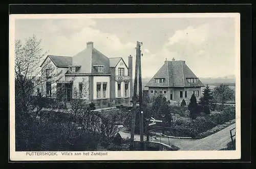 AK Puttershoek, Villa`s aan het Zandpad