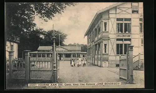 AK Oostvoorne aan Zee, Centr. Kind Vac Kolonie Ons Genoegen