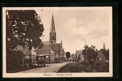 AK Bedum, Groote straat