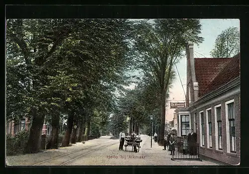 AK Heilo bij Alkmaar, De Rustende Jager