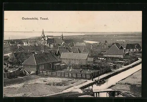 AK Oudeschild /Texel, Panorama