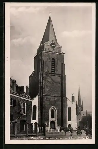 AK Woerden, Gemeentetoren met Ned. Herv. Kerk
