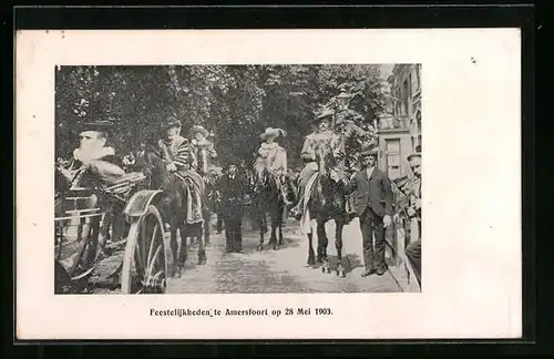 AK Amersfoort, Feestelijkheden op 28 Mei 1903