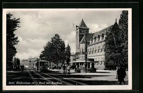 AK Zeist, Donkerelaan en `t Rond met Raadhuis