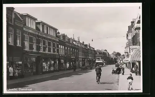 AK Utrecht, Damstraat, Panorama