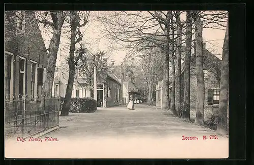 AK Loenen, Strassenpartie im Frühling