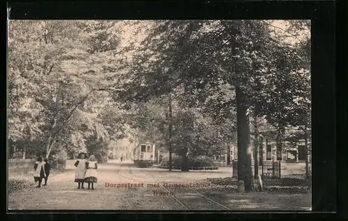 AK Doorn, Dorpsstraat met Gemeenthuis