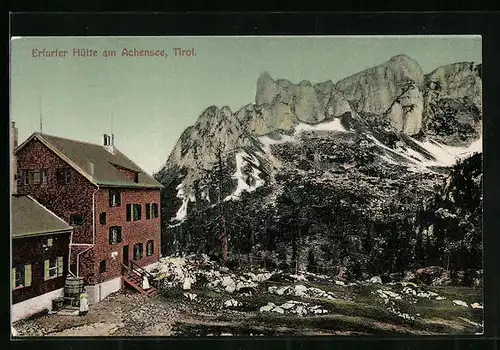 AK Erfurter Hütte am Achensee, Berghütte in Tirol