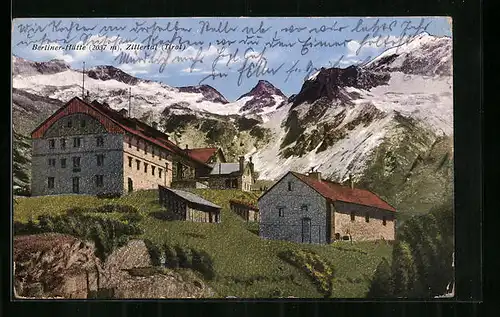 AK Berliner-Hütte, Zillertal (Tirol)