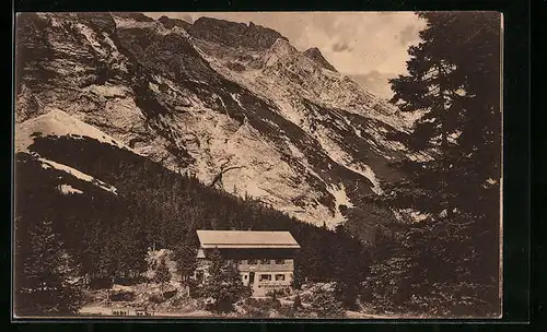 AK Angerhütte, Berghütte im Hinterreintal