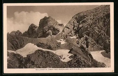 AK Meilerhütte, Berghütte zwischen Felsenmassiven