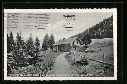 AK Toni-Hütte, Berghütte am Risserkopf