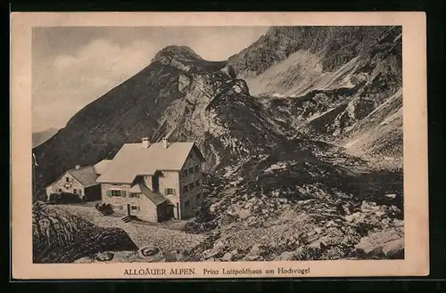 AK Prinz Luitpoldhaus, Berghütte am Hochvogel