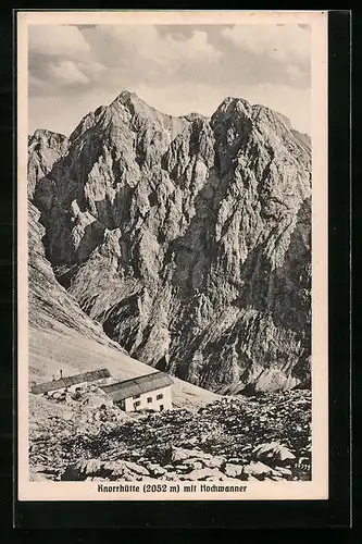 AK Knorrhütte, Berghütte mit Hochwanner