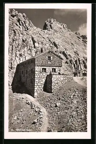 AK Meilerhütte, Gesamtansicht mit Bergen und Geröll