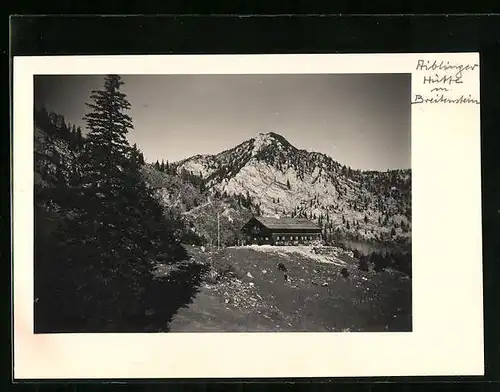 AK Aiblinger Hütte, Gesamtansicht mit Breitenstein