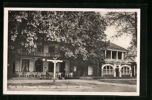 AK Zuidlaren, Hotel Café-Restaurant, Pension De Gouden Leeuw