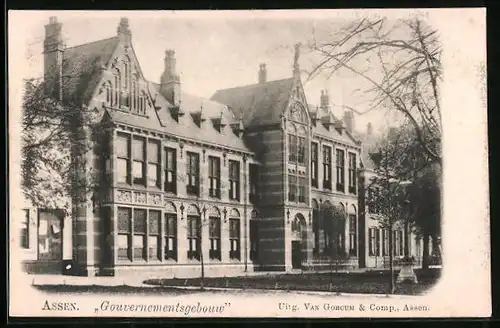 AK Assen, Gouvernementsgebouw