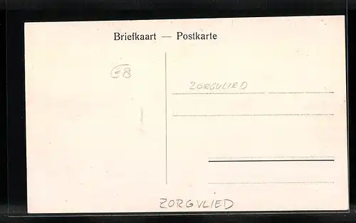 AK Zorgvlied, Strassenpartie aus der Gemeinde führend