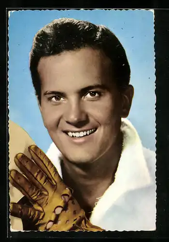 AK Pat Boone, Portrait des Musikers im Film El Canario Amarillo