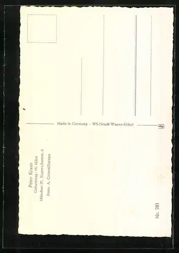 AK Musiker Peter Kraus mit Gitarre