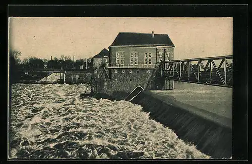 AK Bremen, Blick auf das Wasserwehr