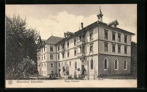 AK Bad Ditzenbach, Neues Kurhaus