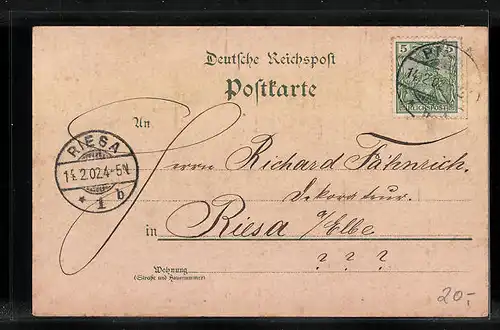 Lithographie Pirna /Elbe, Sonnenstein, Ansicht von der Elbe aus, Rathhaus