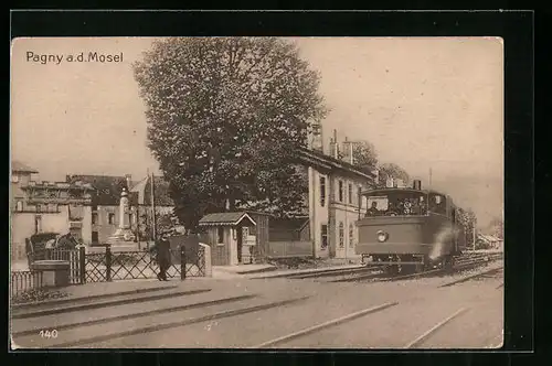AK Pagny a. d. Mosel, Panorama