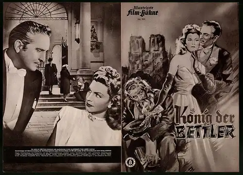 Filmprogramm IFB Nr. 901, König der Bettler, Arturo de Cordova, Zully Moreno, Regie: Luis Cesar Amadori