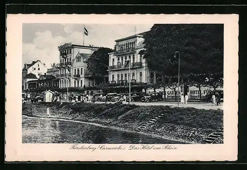 AK Remagen a. Rh., Hotel Fürstenberg am Rhein