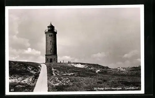 AK St. Peter-Böhl /Nordsee, Leuchtturm