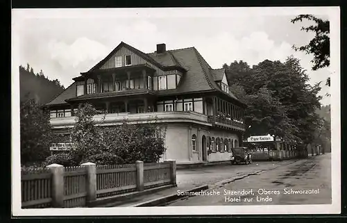 AK Sitzendorf, Hotel zur Linde
