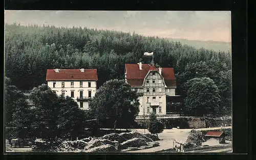 AK Heigenbrücken, Hotel Löwegrube in der Gesamtansicht