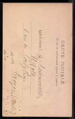 Foto-AK BNK: Frau mit Mistelzweigen im Blumenpapier