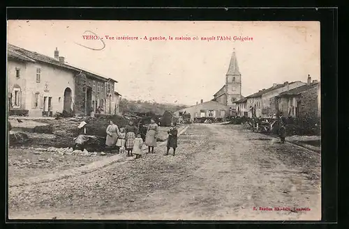 AK Veho, Vue interieure - A gauche, la maison ou naquit l`Abbe Gregoire