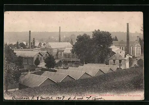 AK Pierrepont, Usines et Vue generale