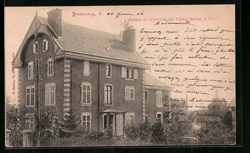 AK Dombasle-sur-Meurthe, Maison de Direction des Usines Solvay et Cie.