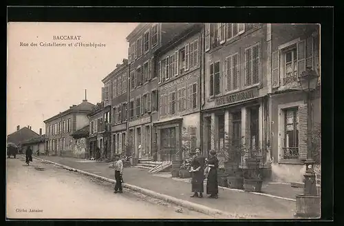 AK Baccarat, Rue des Cristalleries et d`Humbepaire