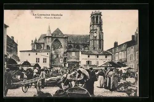 AK Toul, Place du Marché