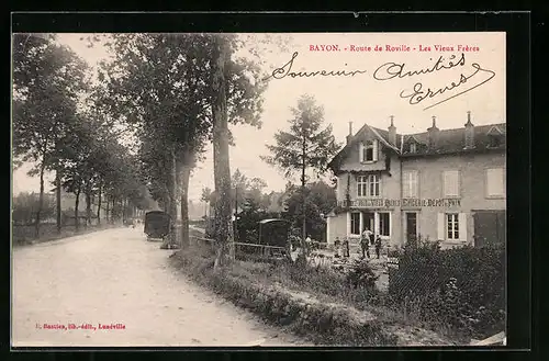 AK Bayon, Route de Roville - Les Vieux Freres