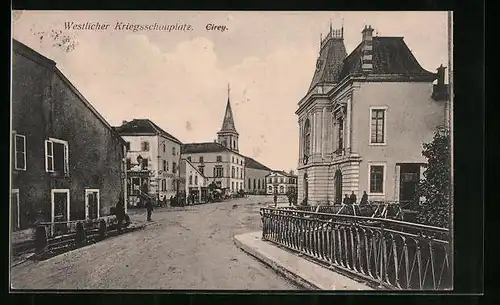 AK Cirey, Westlicher Kriegsschauplatz