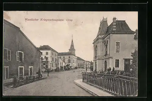 AK Cirey, Westlicher Kriegsschauplatz