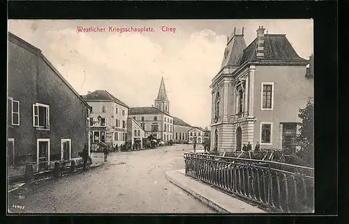 AK Cirey, Westlicher Kriegsschauplatz